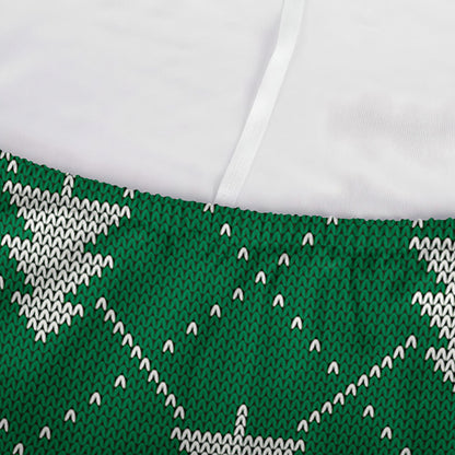 Christmas Tree Knitted Pattern Print Sofa Cover