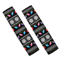 Christmas Tree Lights Print Car Seat Belt Covers