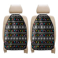 Christmas Tree Lights Print Car Seat Organizers