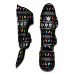 Christmas Tree Lights Print Muay Thai Shin Guard