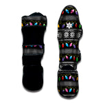 Christmas Tree Lights Print Muay Thai Shin Guard