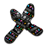 Christmas Tree Lights Print Muay Thai Shin Guard