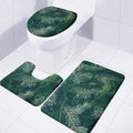 Christmas Tree Print 3 Piece Bath Mat Set