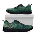 Christmas Tree Print Black Running Shoes