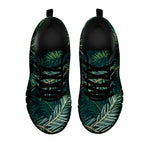 Christmas Tree Print Black Sneakers