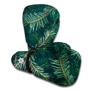 Christmas Tree Print Boxing Gloves