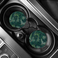Christmas Tree Print Car Coasters