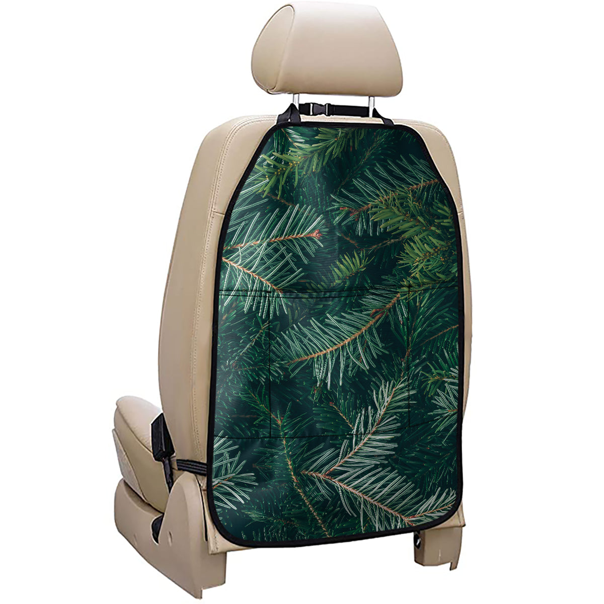 Christmas Tree Print Car Seat Organizers
