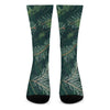 Christmas Tree Print Crew Socks