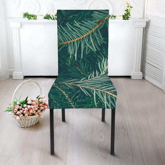 Christmas Tree Print Dining Chair Slipcover