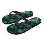 Christmas Tree Print Flip Flops