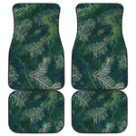 Christmas Tree Print Front and Back Car Floor Mats