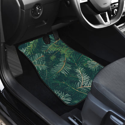 Christmas Tree Print Front Car Floor Mats