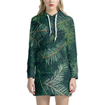 Christmas Tree Print Hoodie Dress