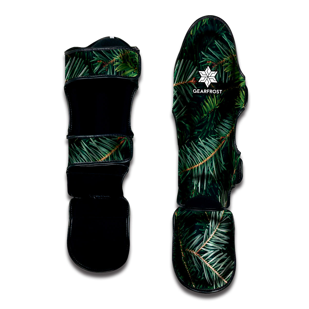 Christmas Tree Print Muay Thai Shin Guard
