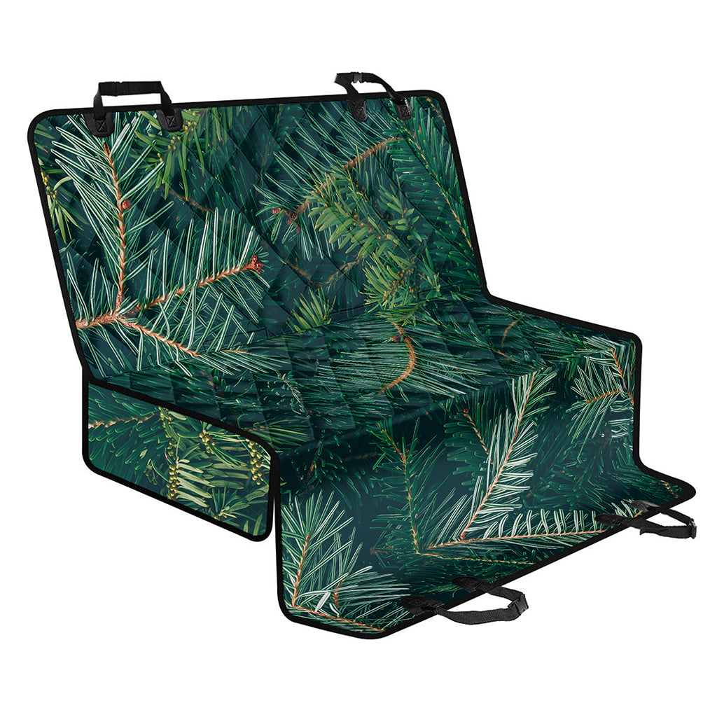 Christmas Tree Print Pet Car Back Seat Cover