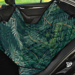 Christmas Tree Print Pet Car Back Seat Cover