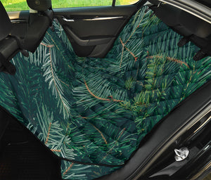 Christmas Tree Print Pet Car Back Seat Cover