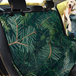 Christmas Tree Print Pet Car Back Seat Cover