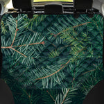 Christmas Tree Print Pet Car Back Seat Cover