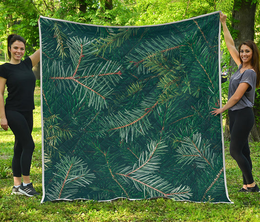 Christmas Tree Print Quilt