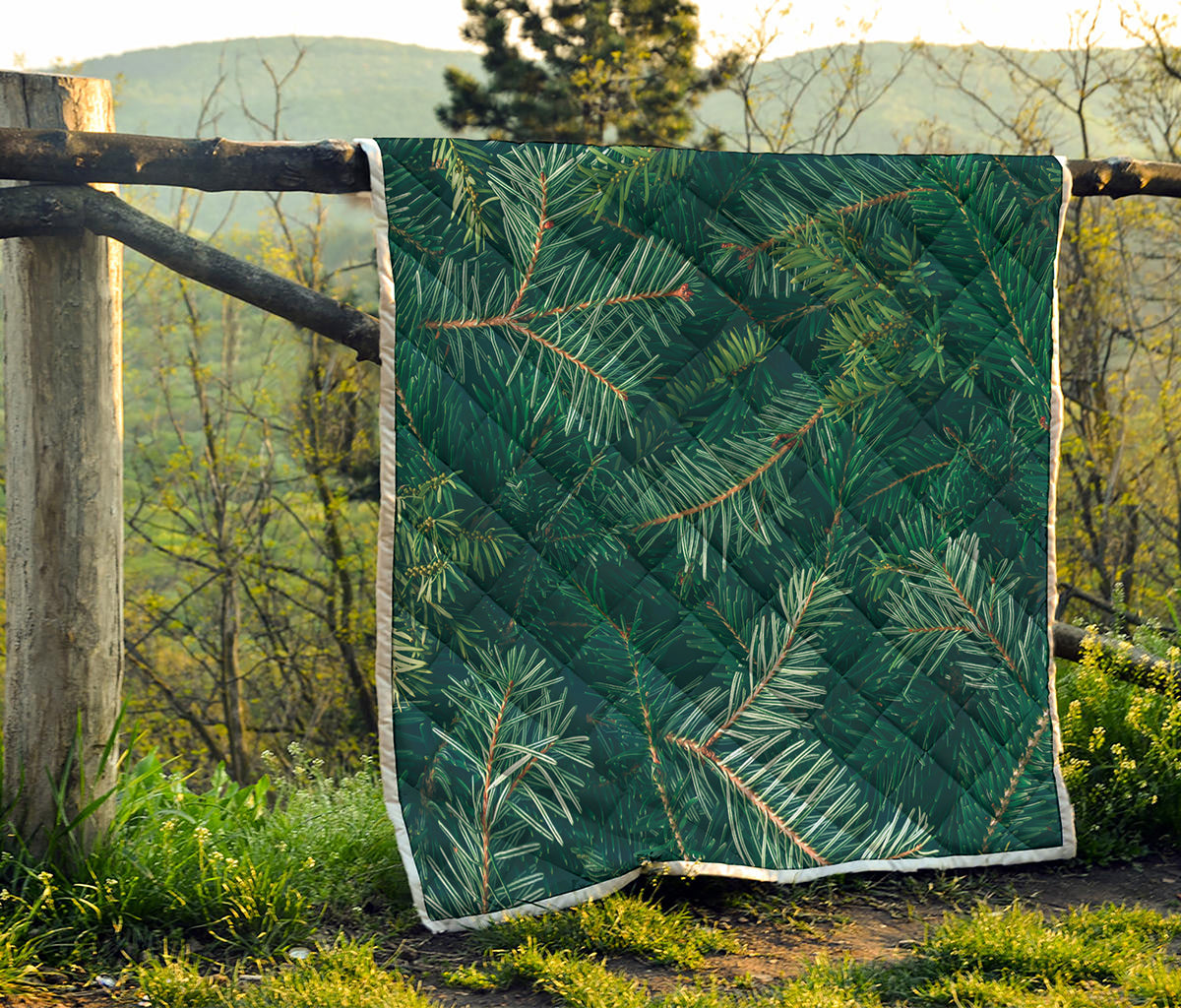 Christmas Tree Print Quilt