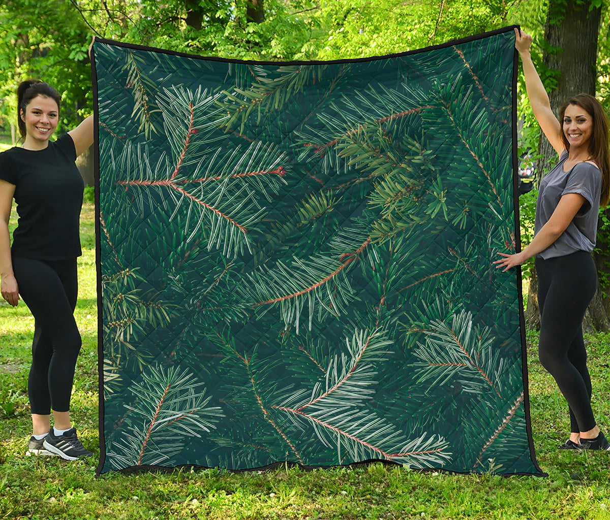 Christmas Tree Print Quilt