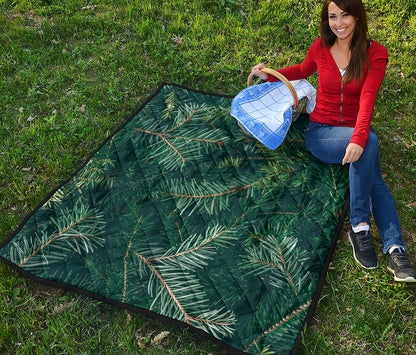 Christmas Tree Print Quilt