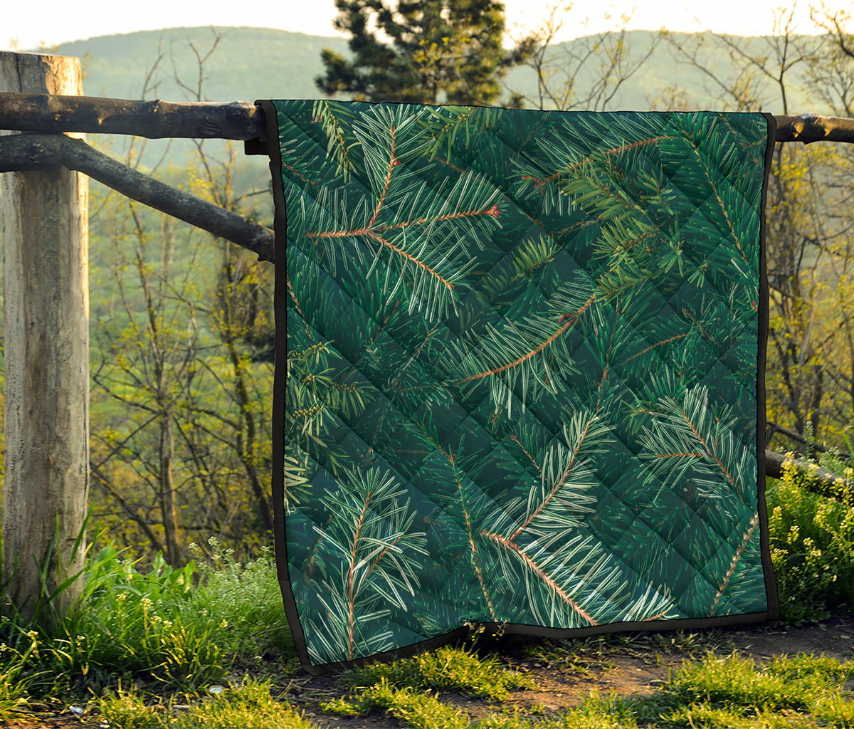 Christmas Tree Print Quilt