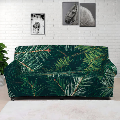 Christmas Tree Print Sofa Cover