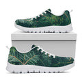 Christmas Tree Print White Running Shoes