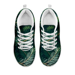 Christmas Tree Print White Sneakers