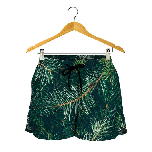 Christmas Tree Print Women's Shorts