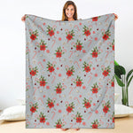 Christmas Winter Holiday Pattern Print Blanket
