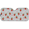 Christmas Winter Holiday Pattern Print Car Sun Shade