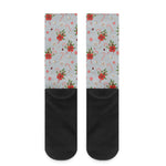 Christmas Winter Holiday Pattern Print Crew Socks