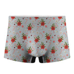 Christmas Winter Holiday Pattern Print Men's Boxer Briefs