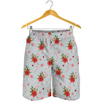 Christmas Winter Holiday Pattern Print Men's Shorts