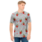 Christmas Winter Holiday Pattern Print Men's T-Shirt