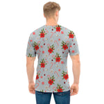 Christmas Winter Holiday Pattern Print Men's T-Shirt