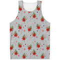 Christmas Winter Holiday Pattern Print Men's Tank Top