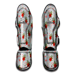 Christmas Winter Holiday Pattern Print Muay Thai Shin Guard