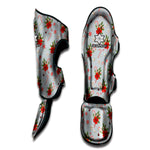 Christmas Winter Holiday Pattern Print Muay Thai Shin Guard