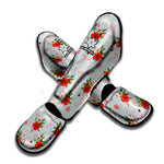 Christmas Winter Holiday Pattern Print Muay Thai Shin Guard