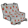 Christmas Winter Holiday Pattern Print Pet Car Back Seat Cover