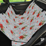 Christmas Winter Holiday Pattern Print Pet Car Back Seat Cover