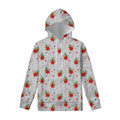 Christmas Winter Holiday Pattern Print Pullover Hoodie