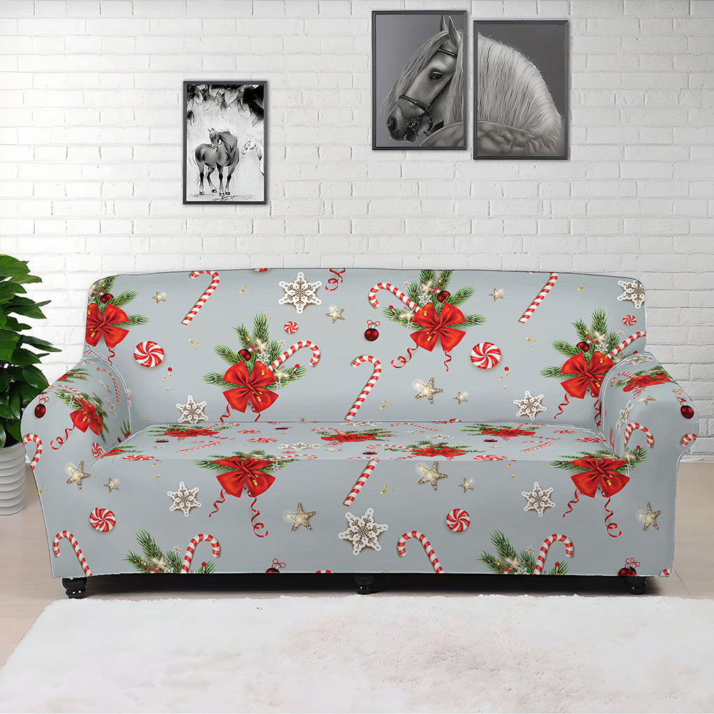 Christmas Winter Holiday Pattern Print Sofa Cover