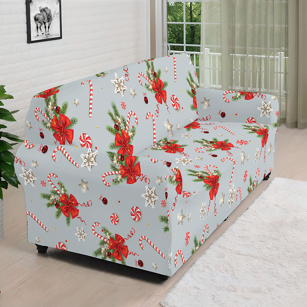 Christmas Winter Holiday Pattern Print Sofa Cover