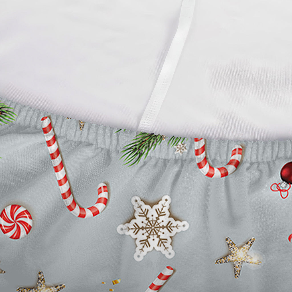 Christmas Winter Holiday Pattern Print Sofa Cover